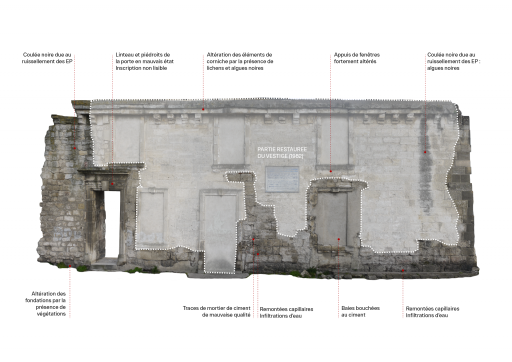 Etat Sanitaire - Rempart médiéval Arles