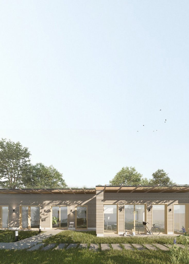 Centre de méditation - Perspective extérieure